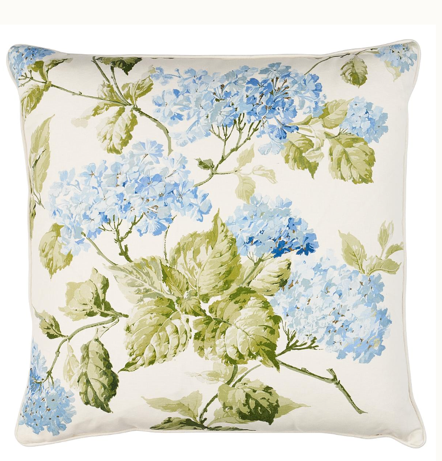 Summer Hydrangea Pillow