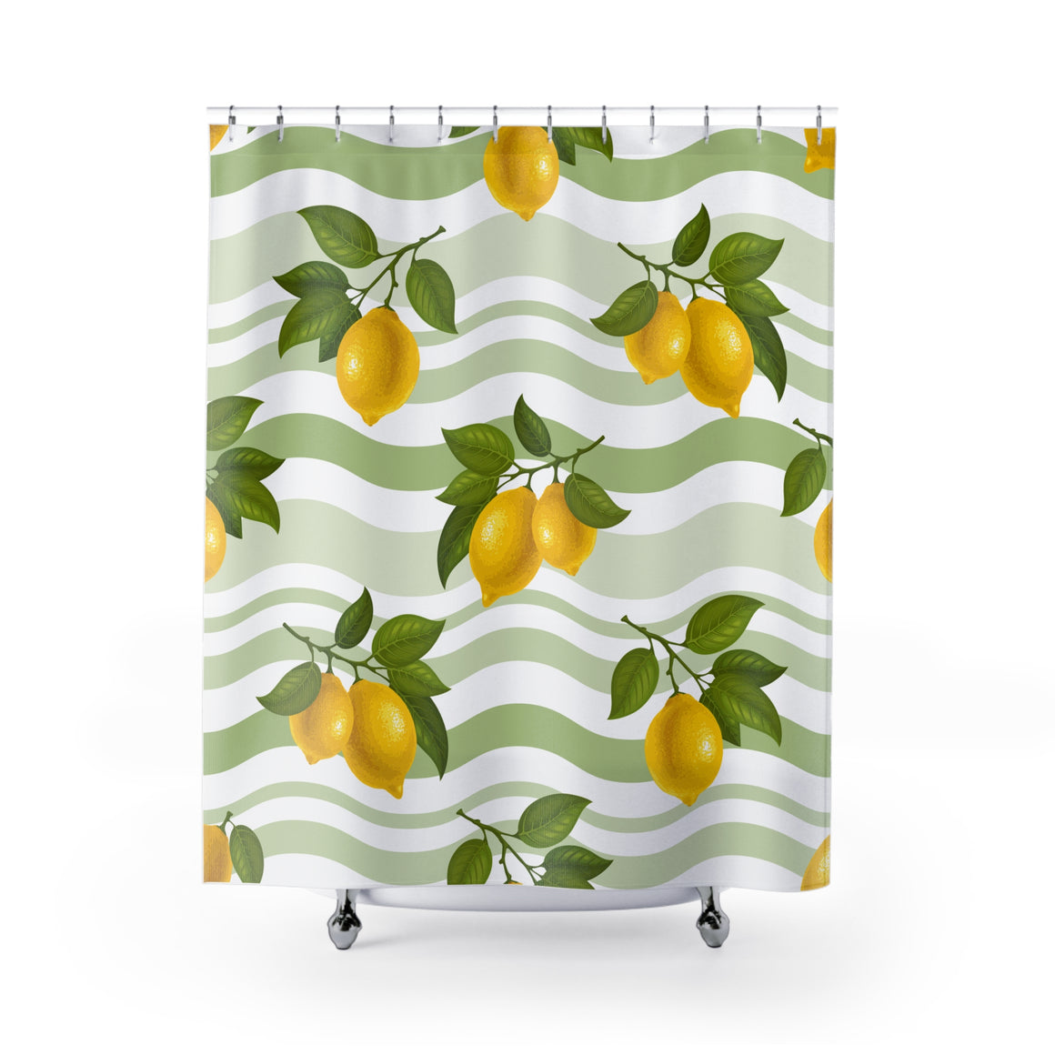 Fresh Picked Lemons Shower Curtain