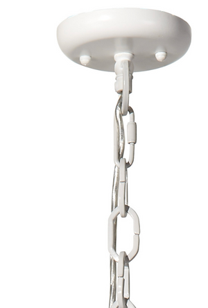 Clam Shell Beaded Pendant Light