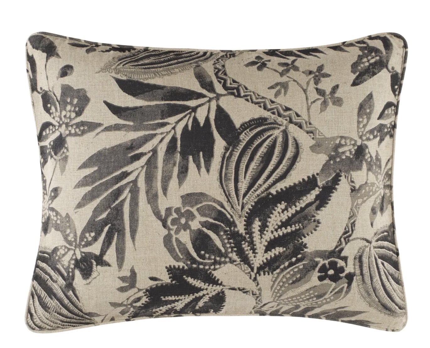 Antigua Linen Black Sham