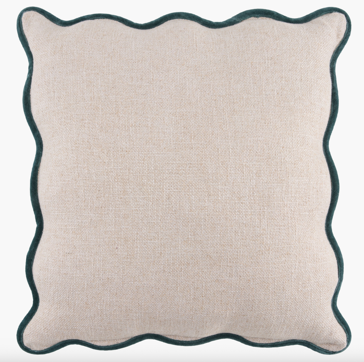 Belzina  Scalloped edge Down Filled  Toss Pillow