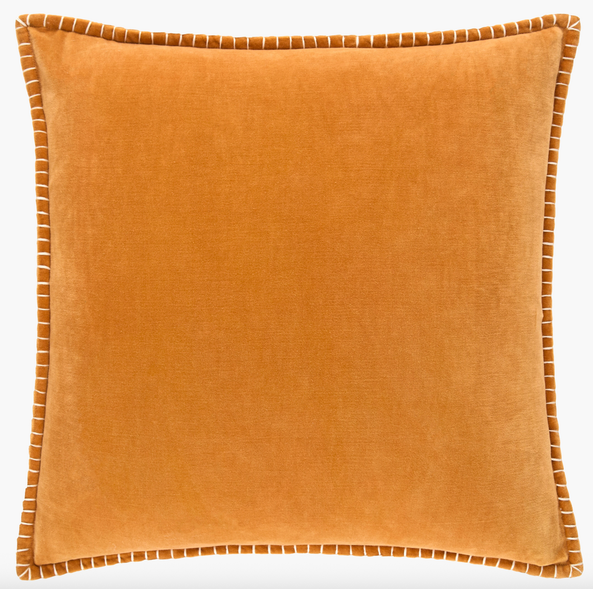 Montrose Blanket stitched Velvet Pillow