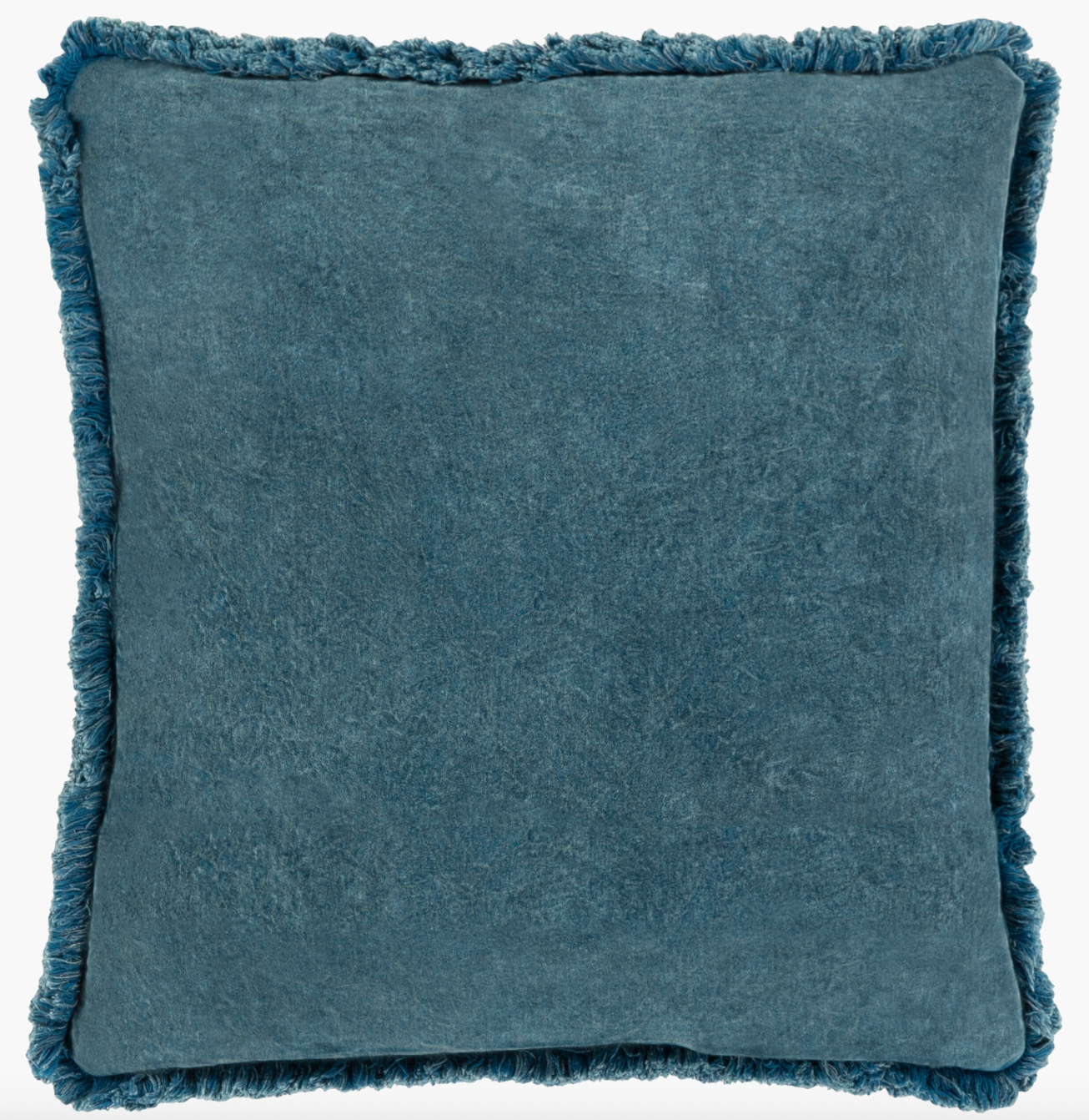 Washed Cotton Velvet Toss Pillow