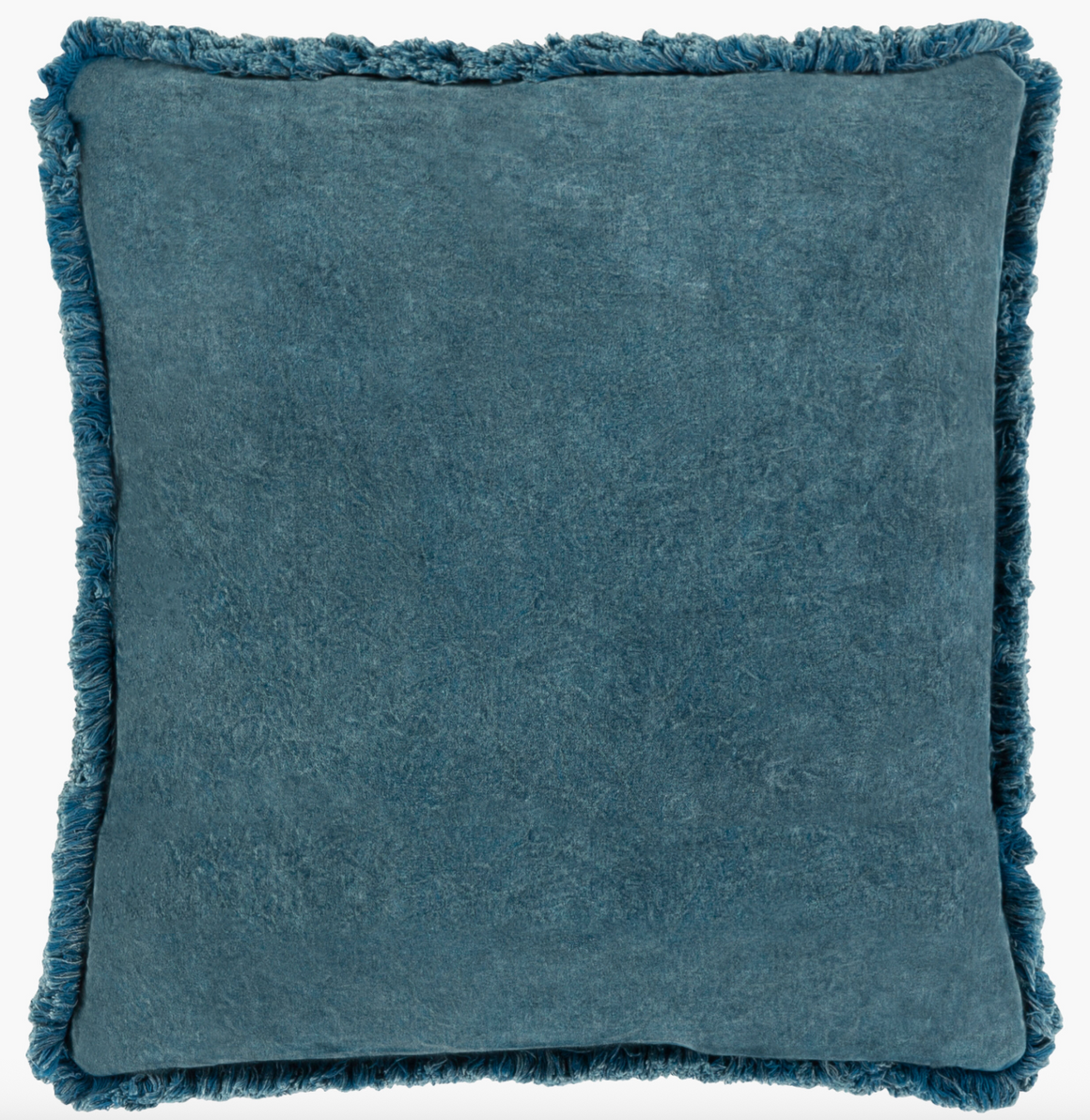 Washed Cotton Velvet Toss Pillow