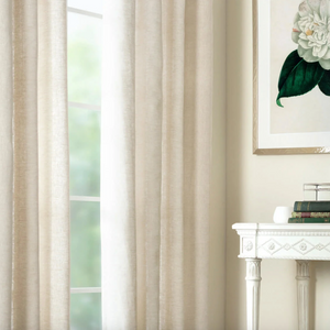 Lush Linen Curtain Panel