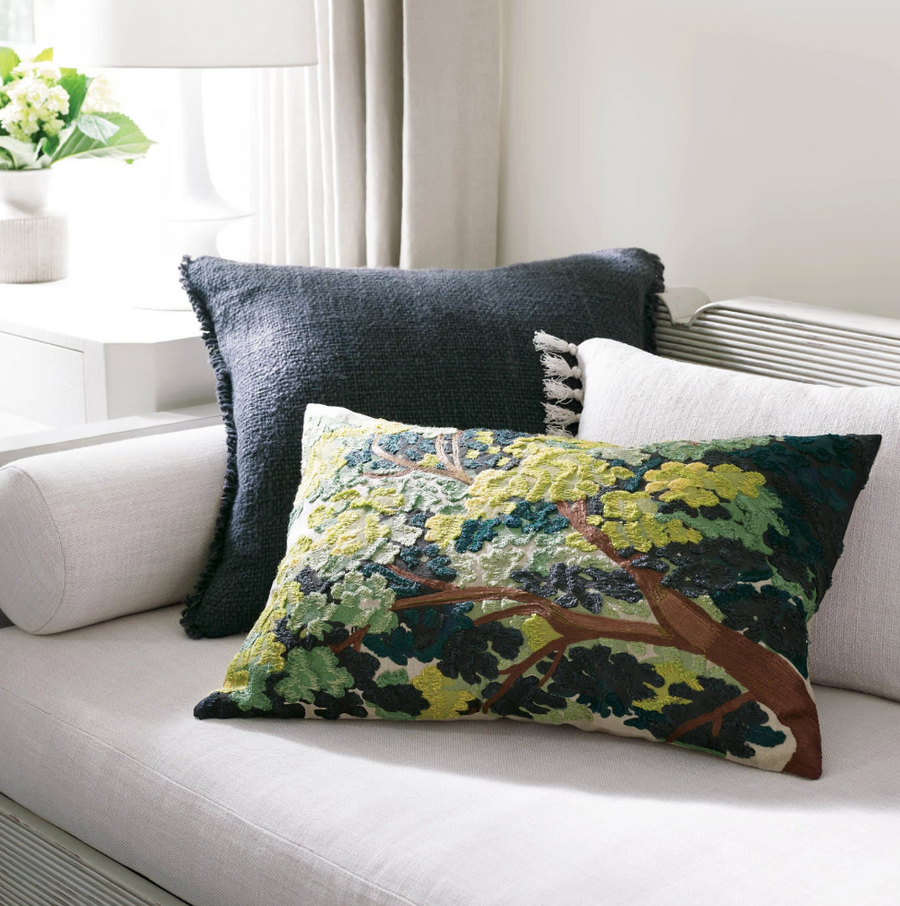Terra Embroidery Pillow Cover