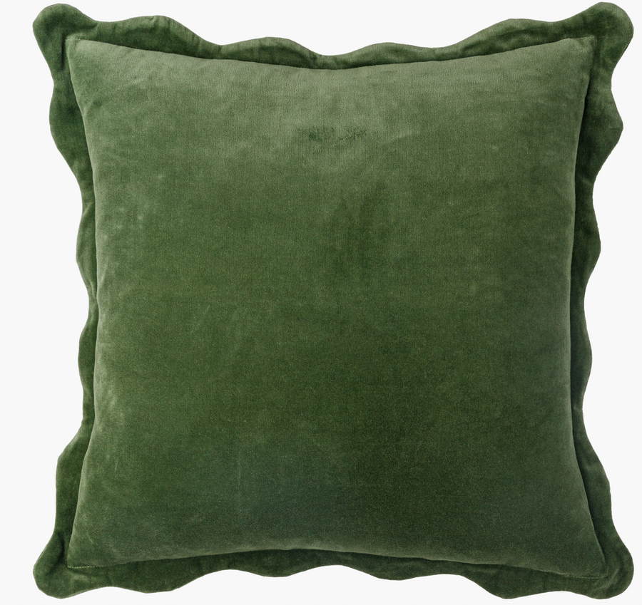 Scalloped  Edged Pillow