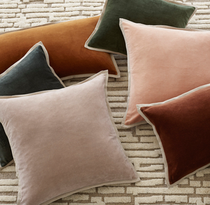 Gehry Velvet / Linen Pillow