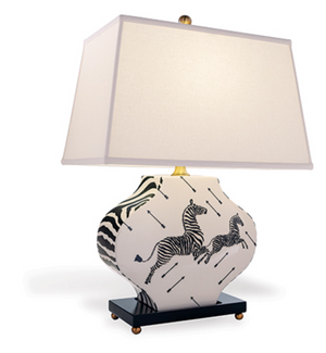 Zebra lamp