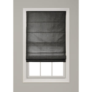 Solid Color Hobbled Roman Shade - Revibe Designs