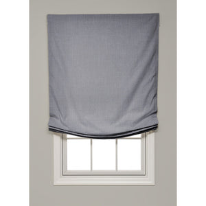 Solid Color Relaxed Roman Shade - Revibe Designs