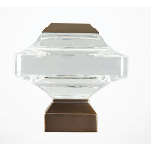 Beveled Glass Finial - Revibe Designs