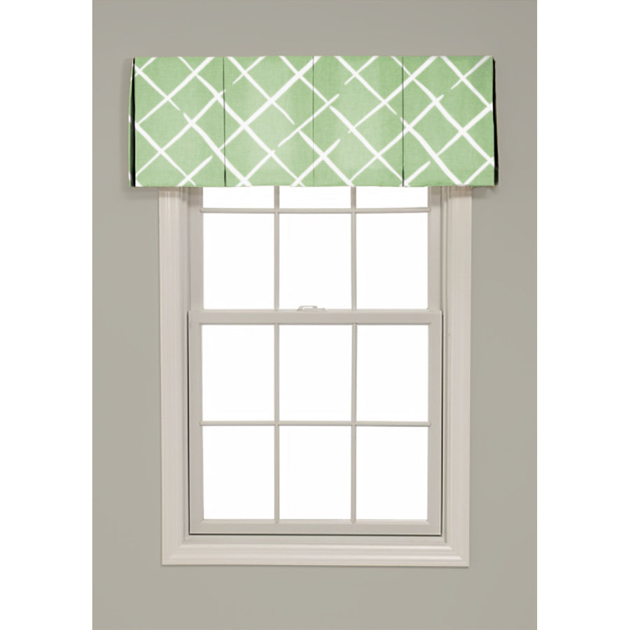 Inverted Box Pleat Cove End Valance - Revibe Designs