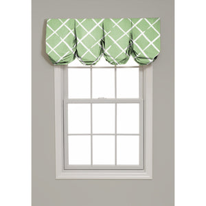 Cove End Pleated Balloon Valance - Revibe Designs
