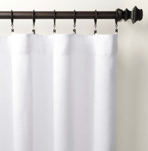 Stone Washed Linen Drapery Panels
