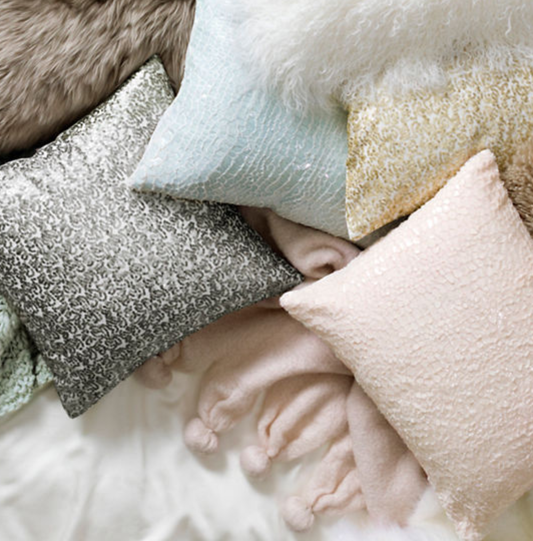 Velvet Gloss Decorative Pillow - Revibe Designs