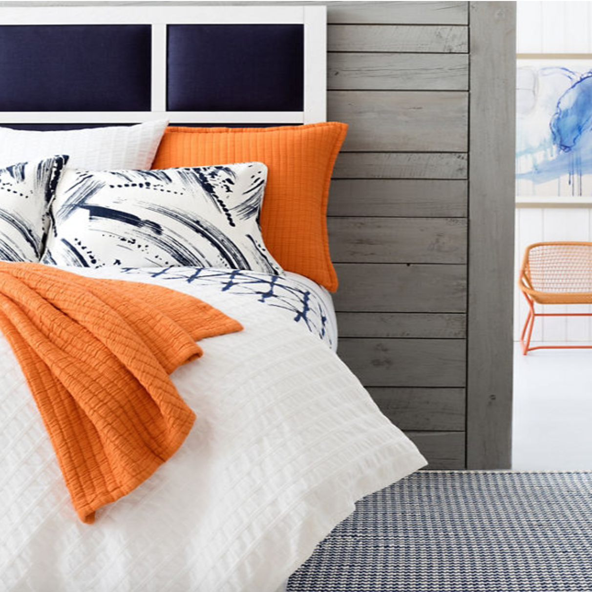 Tidal White Duvet Cover - Revibe Designs