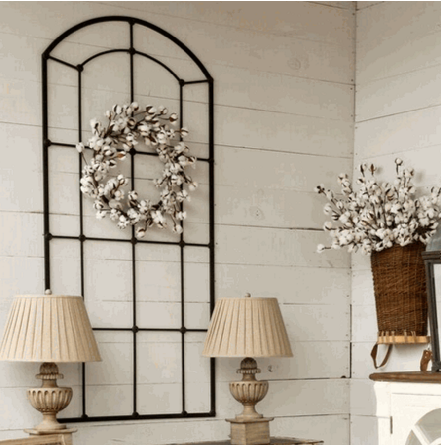 Metal Window Frame Wall Decor - Revibe Designs