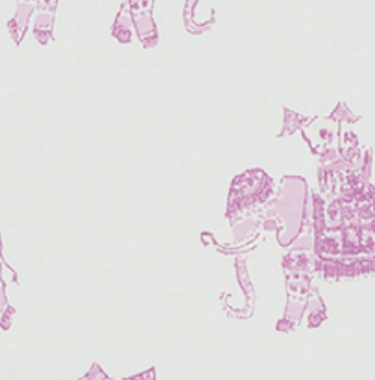 Elephants on Parade Roman Shade - Revibe Designs