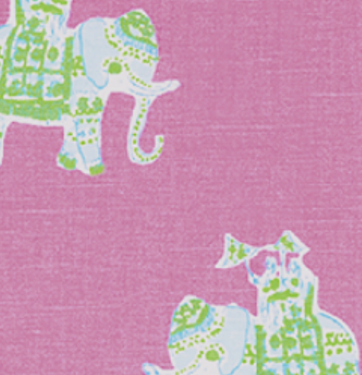 Elephants on Parade Roman Shade - Revibe Designs