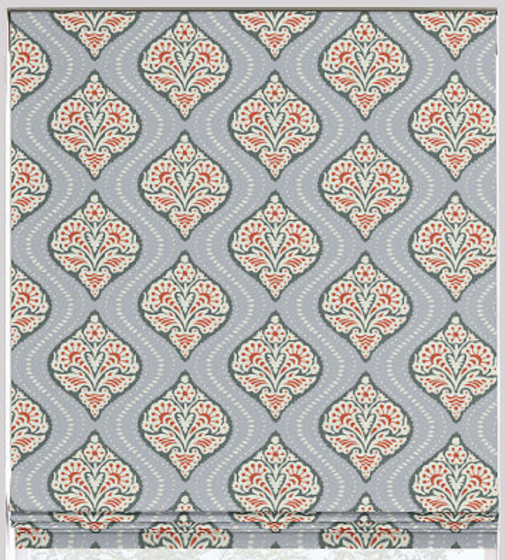 Kavali Flat Roman Shade - Revibe Designs