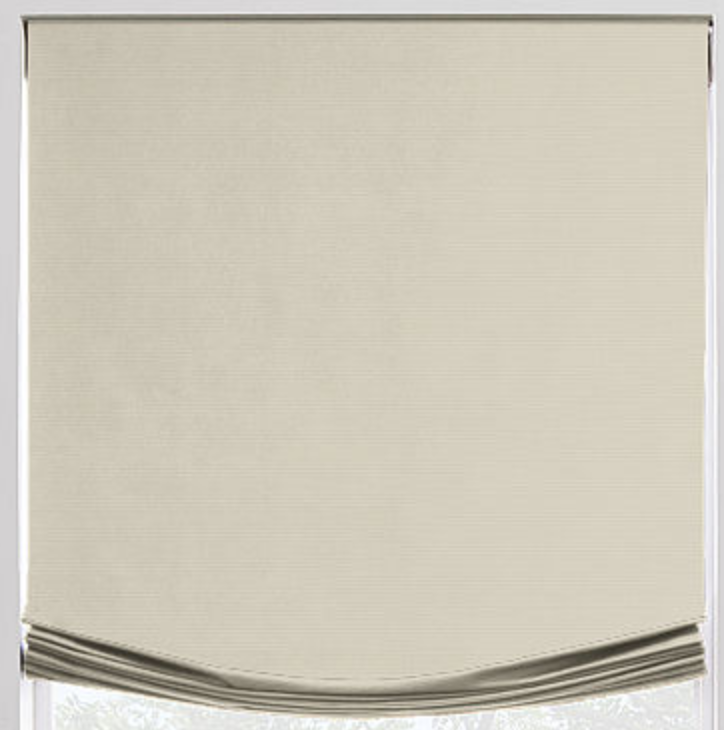 Sunbrella Relaxed Roman Shade - Revibe Designs