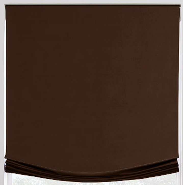 Sunbrella Relaxed Roman Shade - Revibe Designs