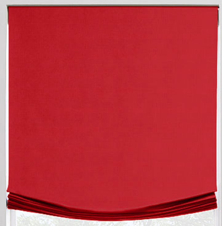 Sunbrella Relaxed Roman Shade - Revibe Designs