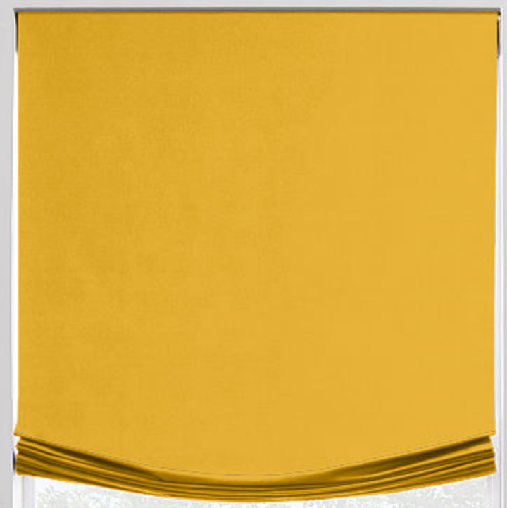 Sunbrella Relaxed Roman Shade - Revibe Designs