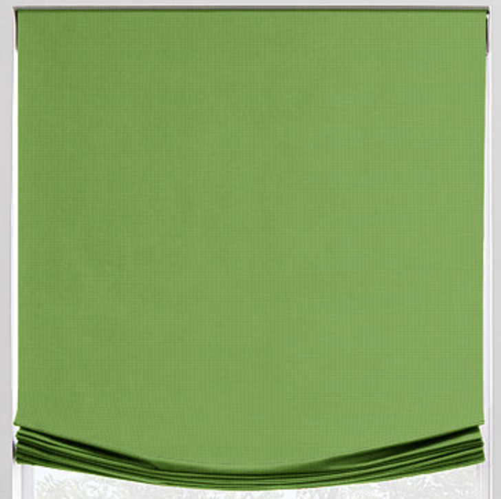 Sunbrella Relaxed Roman Shade - Revibe Designs