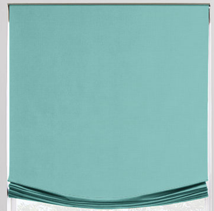 Sunbrella Relaxed Roman Shade - Revibe Designs