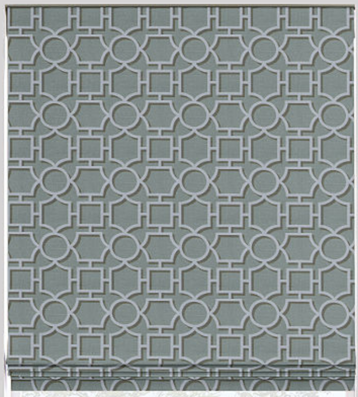 Vreeland Flat Roman Shade - Revibe Designs