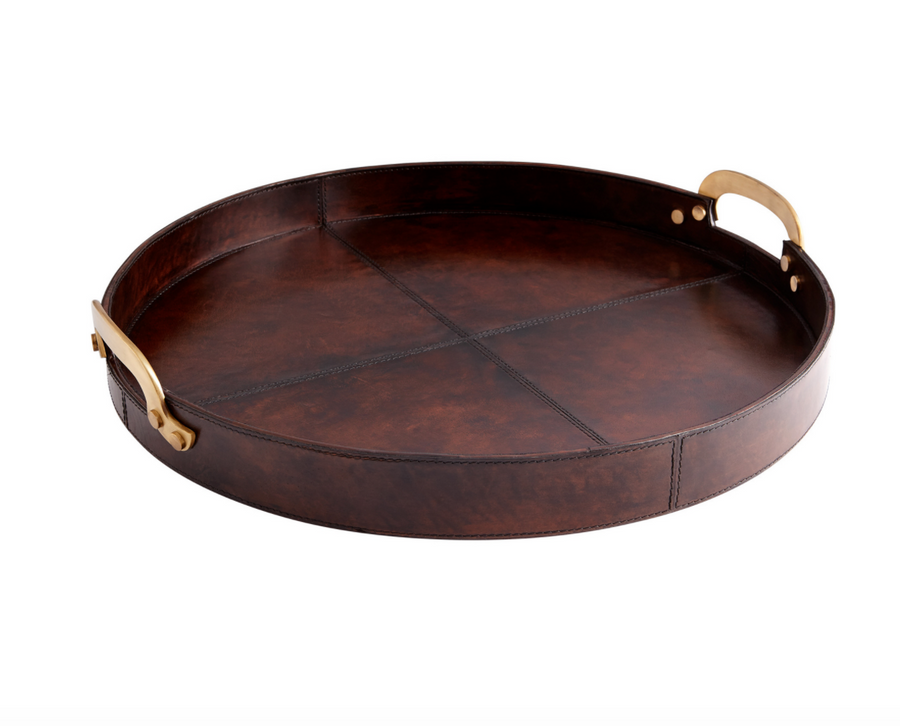 Bryant Leather Tray - Revibe Designs