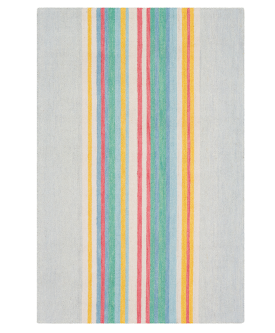 Technicolor Stripe Rug - Revibe Designs