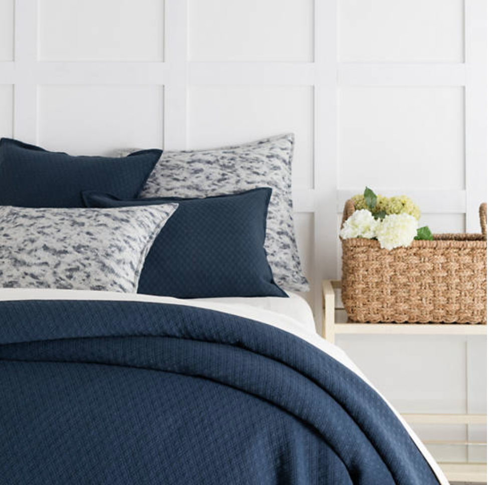 Diamond Matelasse Coverlet - Revibe Designs