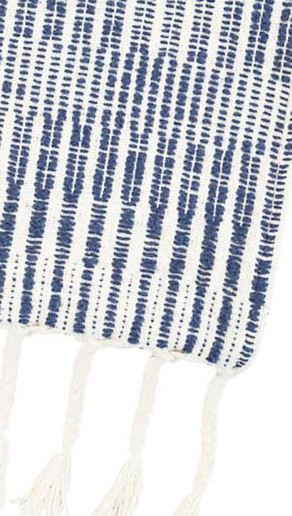 Cozumel Navy Throw - Revibe Designs