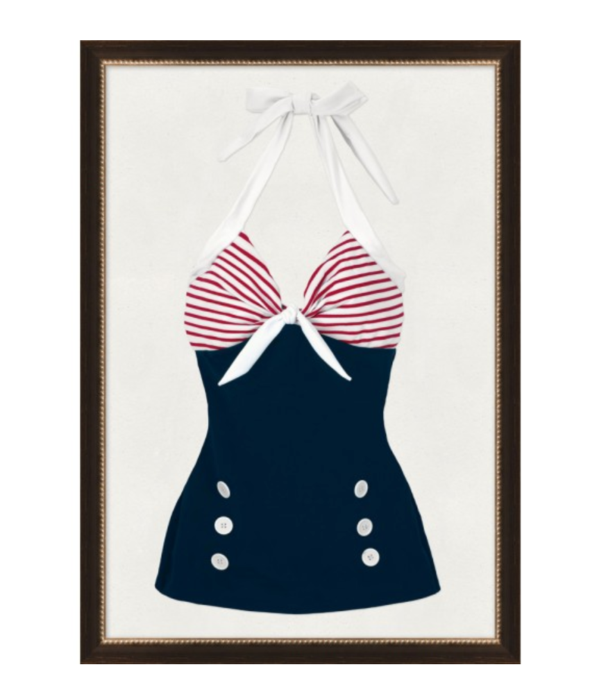 Vintage Swimsuit 8 Art - Revibe Designs