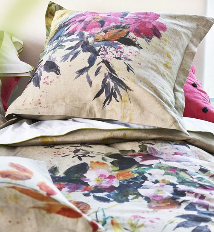 Aubriet Fuchsia  Duvet - Revibe Designs