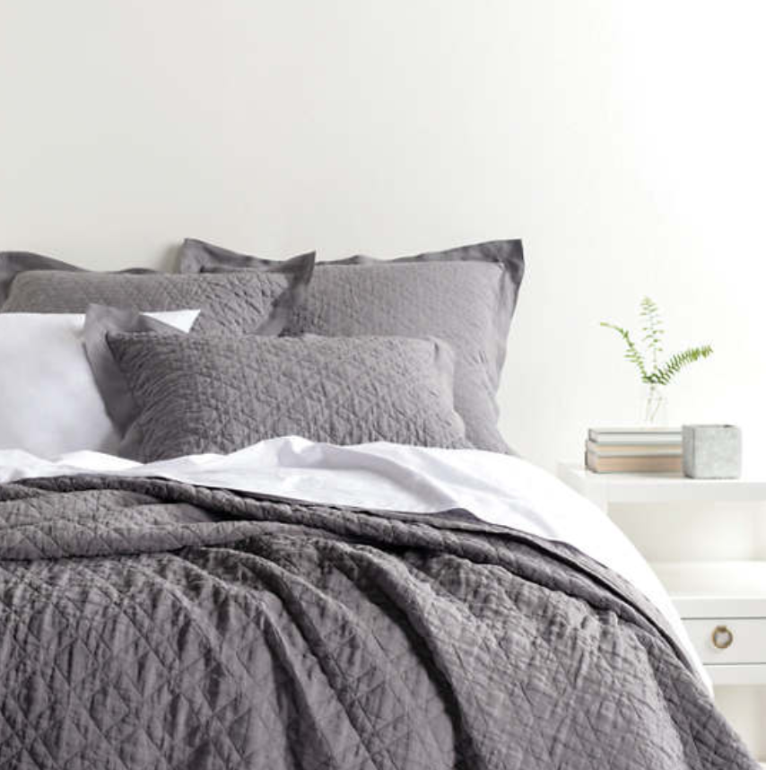 Washed Linen Quilt/Coverlet - Revibe Designs