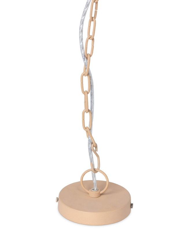 Cadence Wood Bead Chandelier