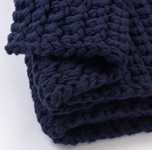 Bennet Indigo Throw - Revibe Designs