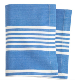 Bistro Stripe Napkins Set/4