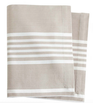 Bistro Stripe Napkins Set/4