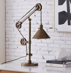 Vintage Style Pulley Lamp