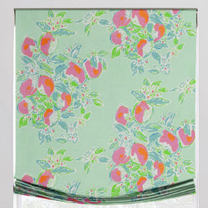 Fruit Toss Relaxed Roman Shade - Revibe Designs