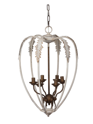 Gilded Foiles Chandelier