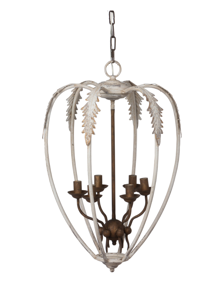 Gilded Foiles Chandelier