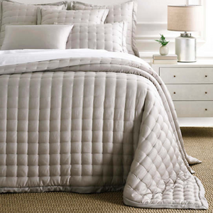 Silken Solid Puff Coverlet - Revibe Designs