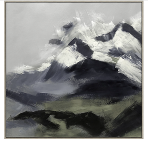 Impasto Mountain 1 Art