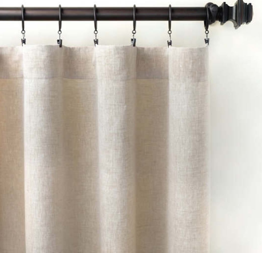 Lush Linen Curtain Panel